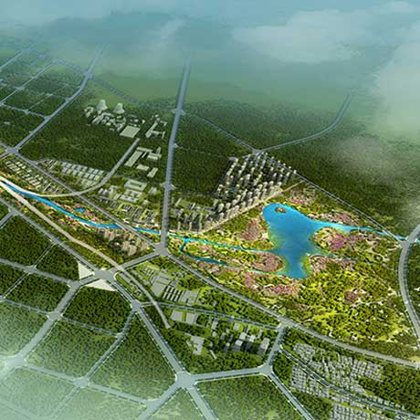 南阳市梅溪河沿岸滨水地区城市设计