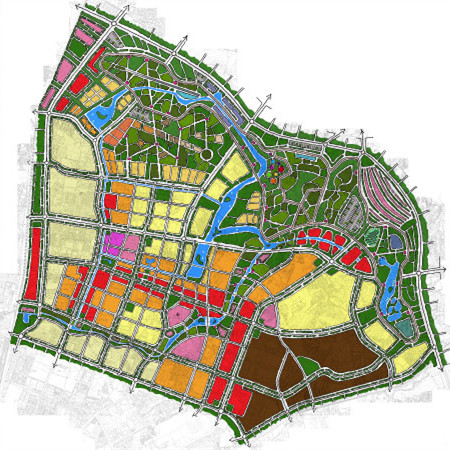沈阳大东新城核心区控制性详细规划和环境景观规划编制