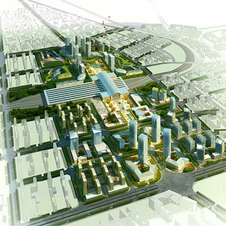 地铁7号线西善桥车辆段周边区域城市设计