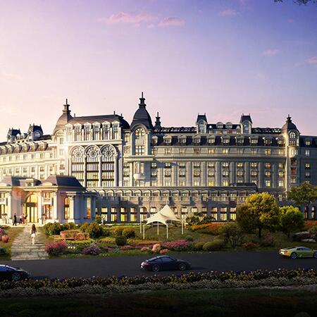 青岛即墨赛车主题酒店建筑设计