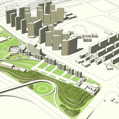 吉林市火车站东西广场概念性规划