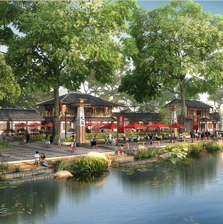 南阳市汉城河滨水景观规划