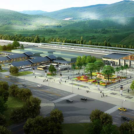 珠琳站站前枢纽TID一体化综合开发设计