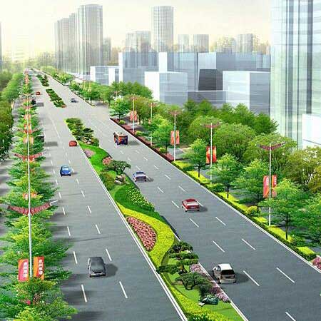 泉州东海片区滩涂区域内13条道路景观设计方案