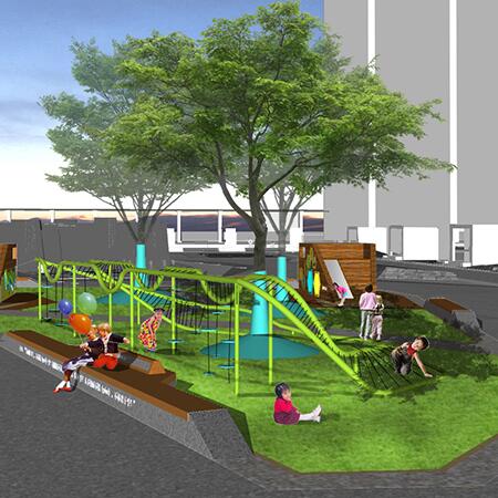 长春圣海国际居住区景观设计