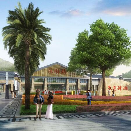 珠琳高铁站前广场景观设计