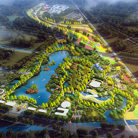 漯河市龙江生态文化大观园景观方案设计