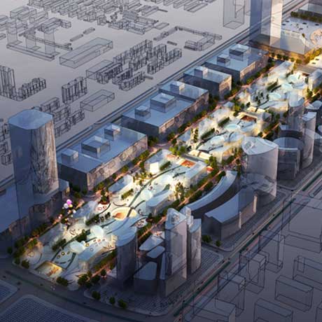 长春南部新城中央商务区地下空间设计