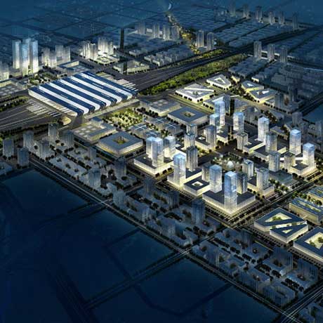 石家庄新客站地区综合规划