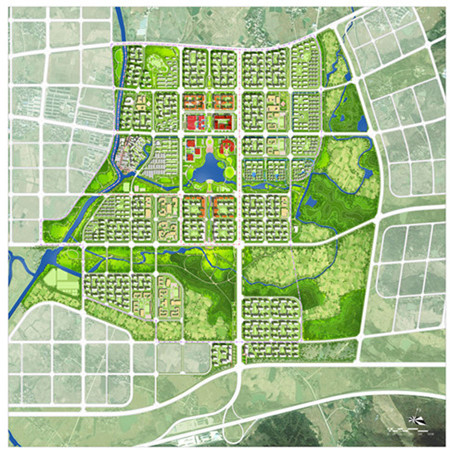 含山产业新城核心区城市设计