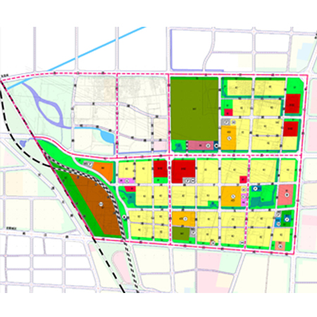 漯河市中心城区C01编制单元牡丹江路与解放路沿线城市设计