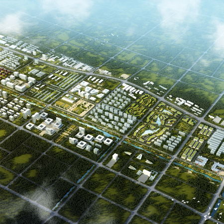 东营汽车小镇概念性规划与城市总体设计