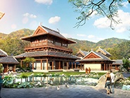 栖霞山九乡河南朝滨水商业街建筑设计